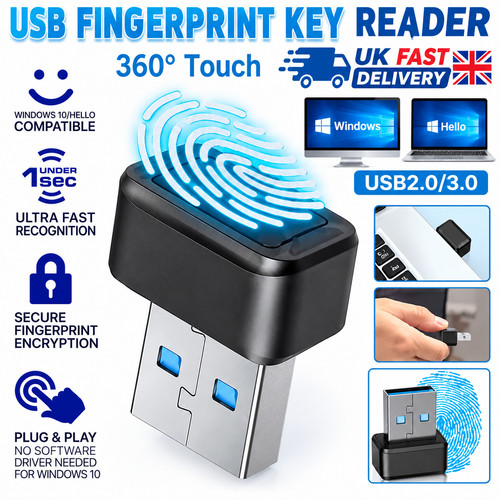 Usb fingerprint reader key - fingerprint,
